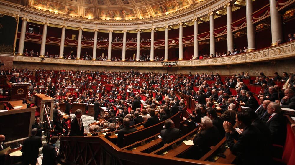 Assemblée nationale France hémicycle. Crédit photo Philippe Grangeaud