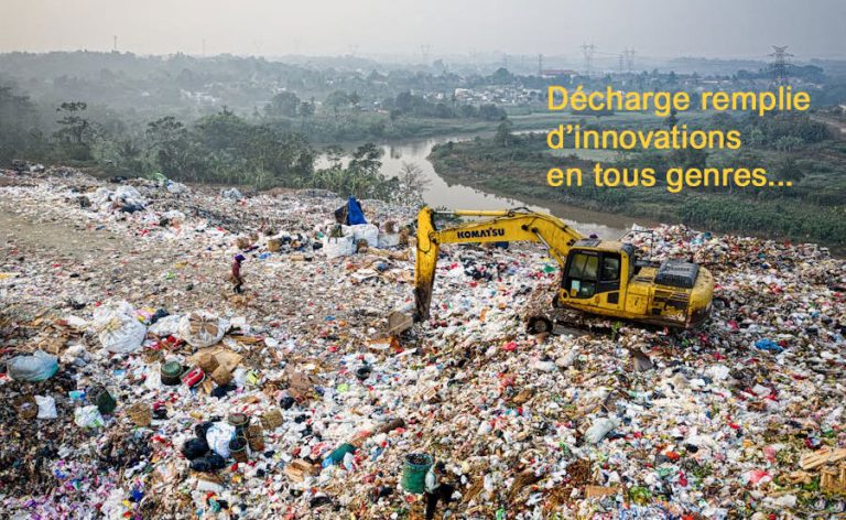 Décharge Crédit photo : Tom Fisk. pexels. Légende décharge remplie d'innovations en tous genres...